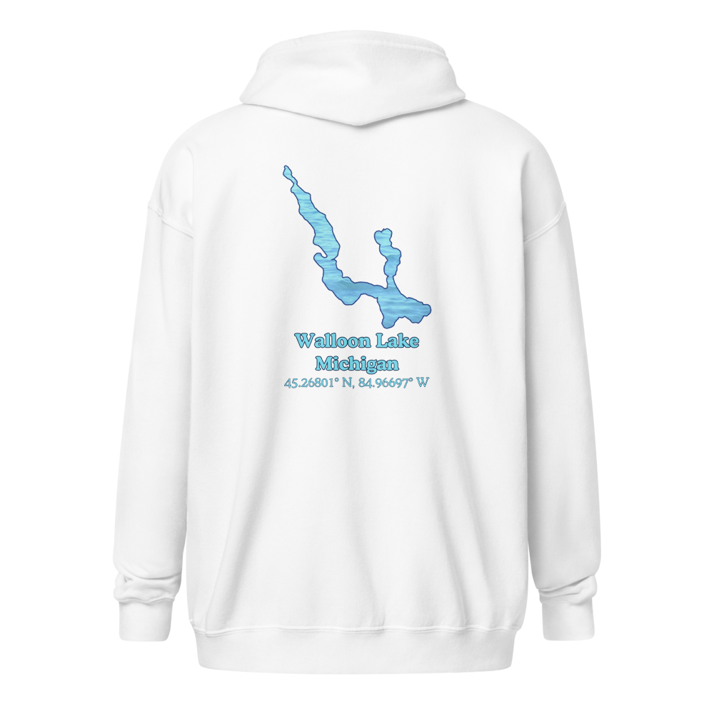 Walloon Lake Unisex Zip Hoodie