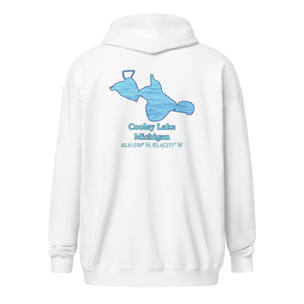 Cooley Lake Unisex Zip Hoodie