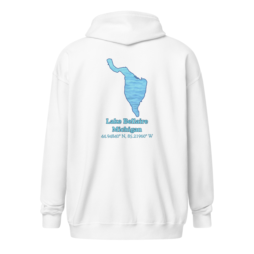 Lake Bellaire Unisex Zip Hoodie