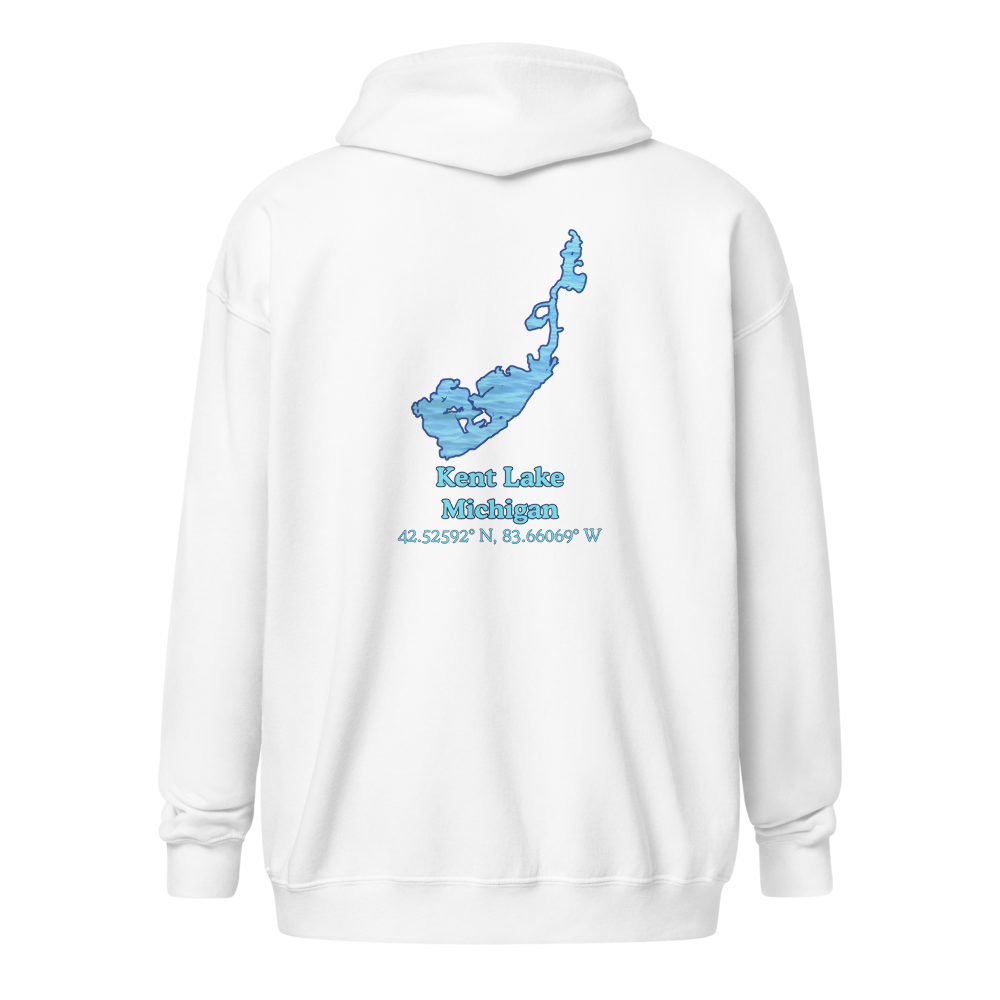 Kent Lake Unisex Zip Hoodie