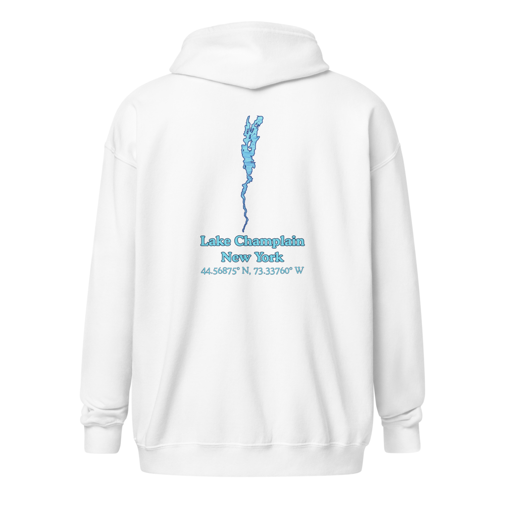 Lake Champlain Unisex Zip Hoodie