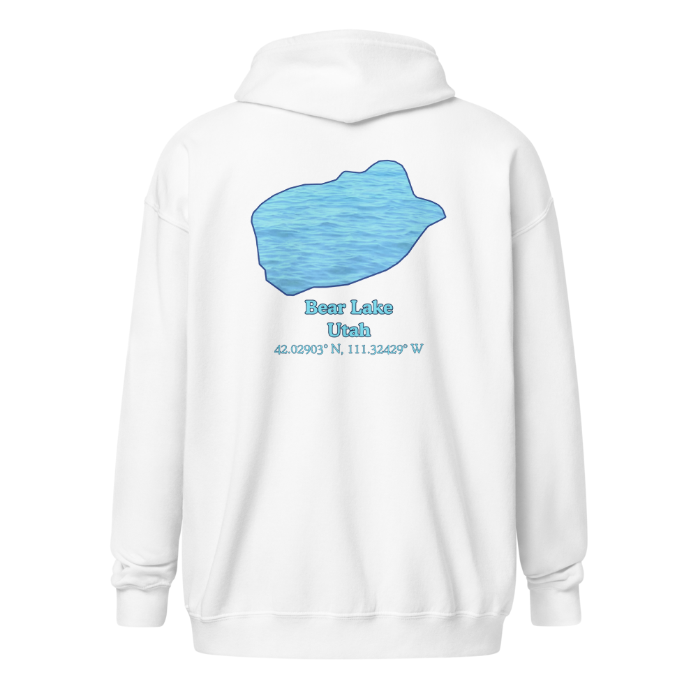 Bear Lake Unisex Zip Hoodie