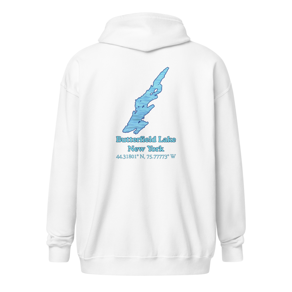 Butterfield Lake Unisex Zip Hoodie