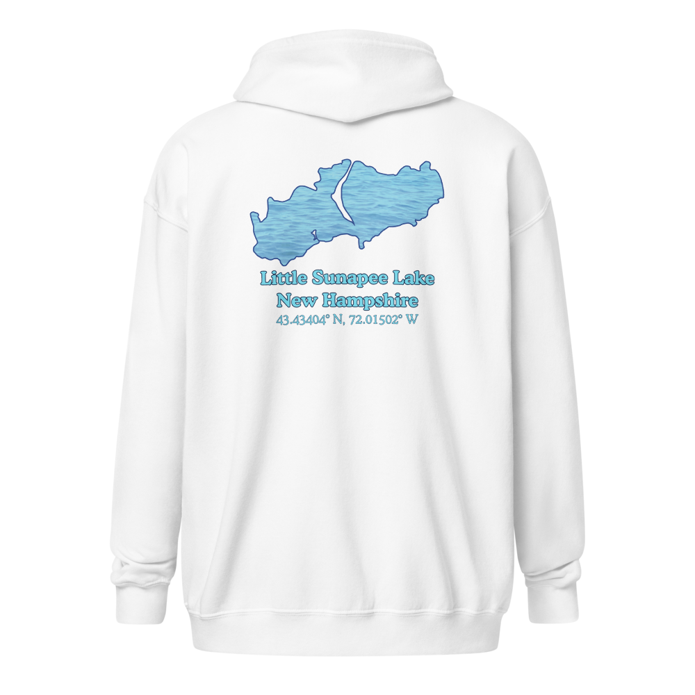 Little Sunapee Lake Unisex Zip Hoodie