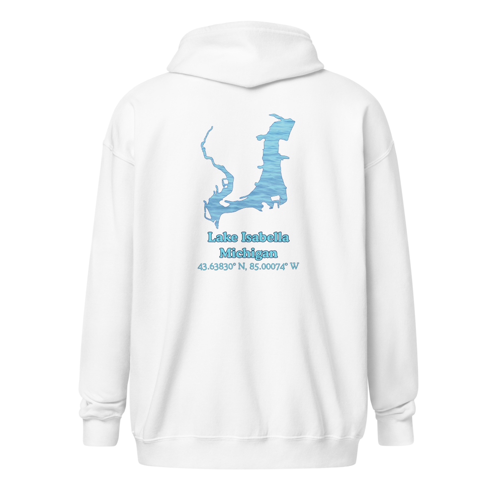 Lake Isabella Unisex Zip Hoodie