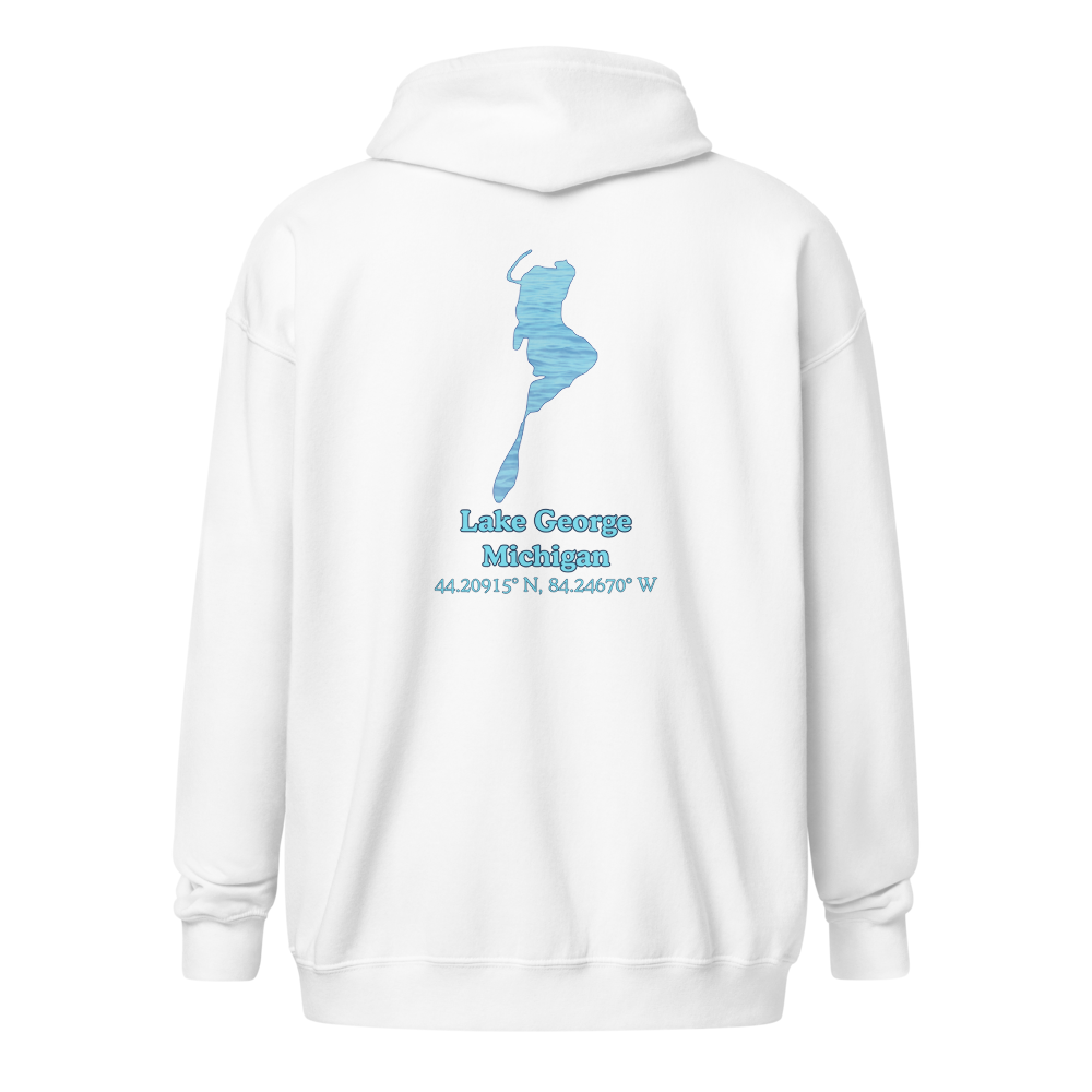 Lake George Unisex Zip Hoodie