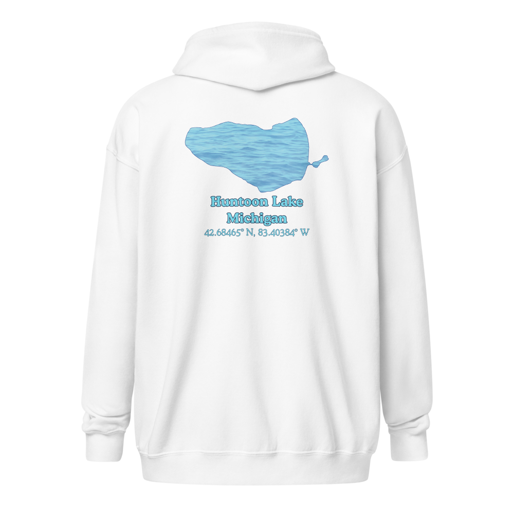 Huntoon Lake Unisex Zip Hoodie