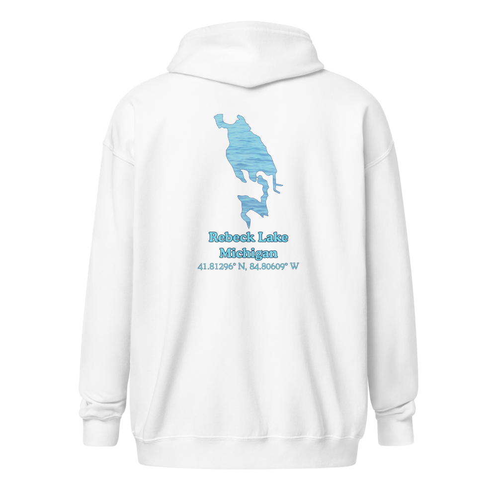Rebeck Lake Unisex Zip Hoodie