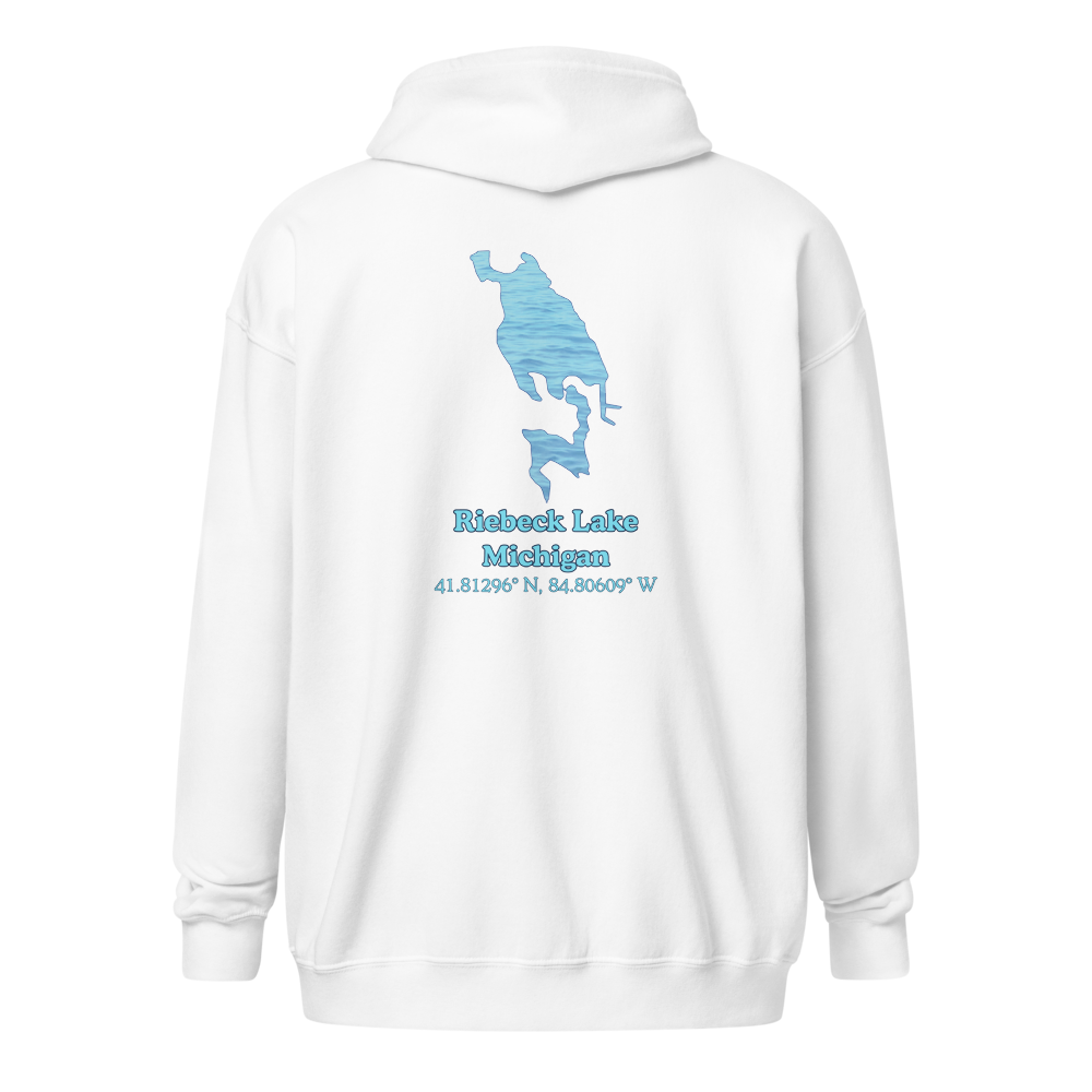 Riebeck Lake Unisex Zip Hoodie
