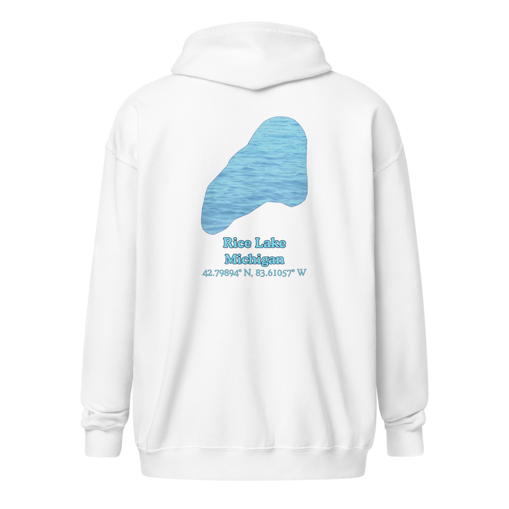 Rice Lake Unisex Zip Hoodie