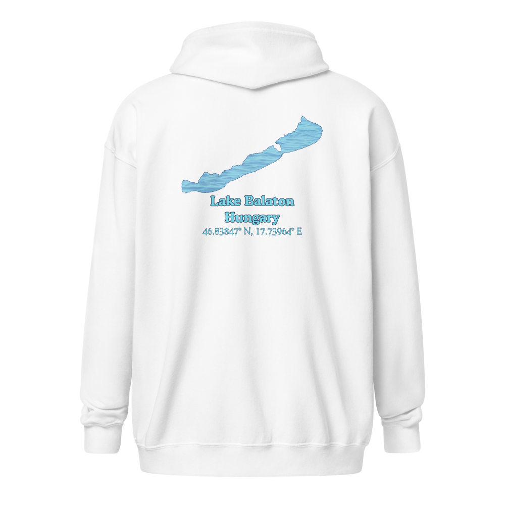 Lake Balaton Unisex Zip Hoodie