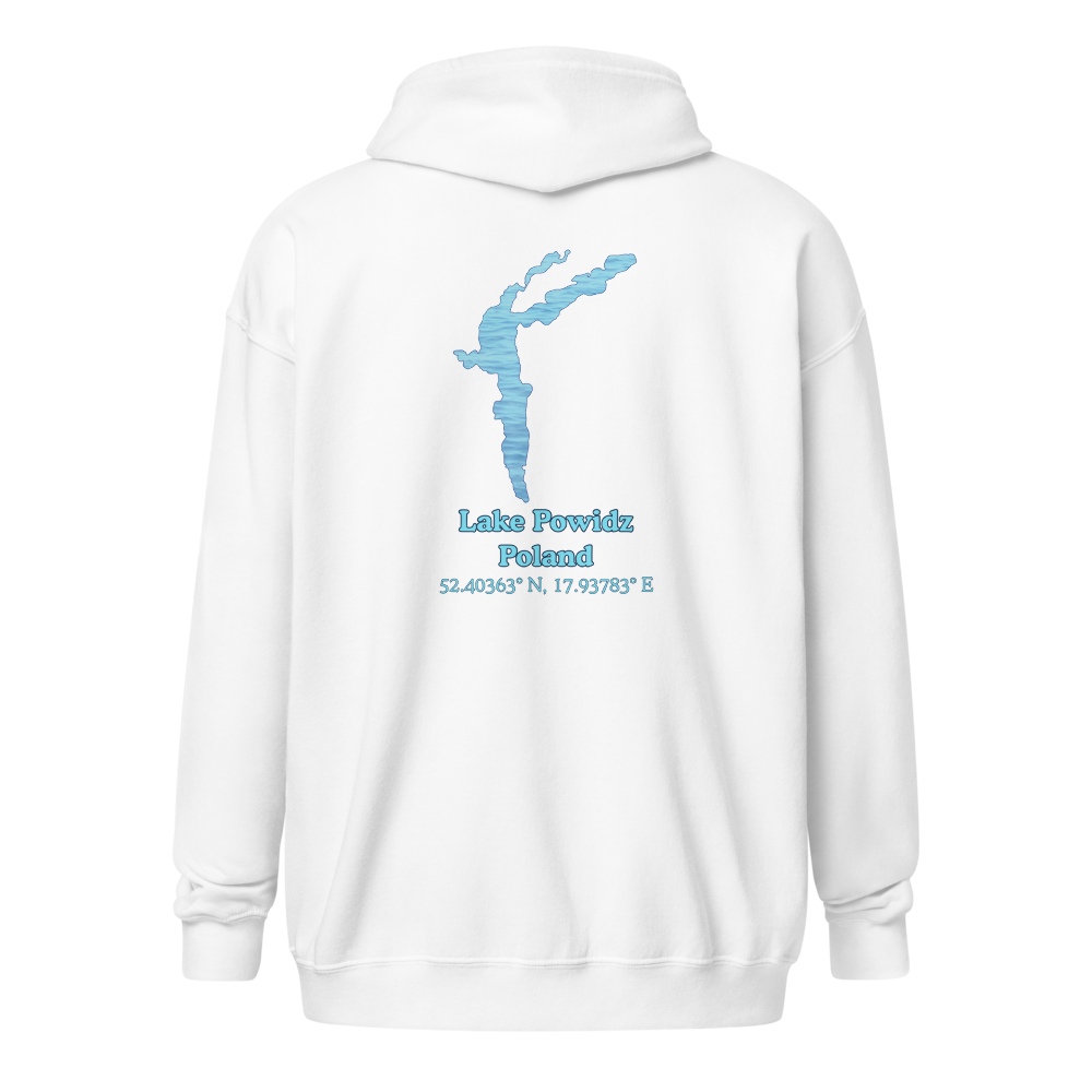 Lake Powidz Unisex Zip Hoodie