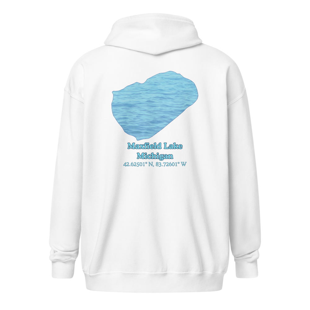 Maxfield Lake Unisex Zip Hoodie