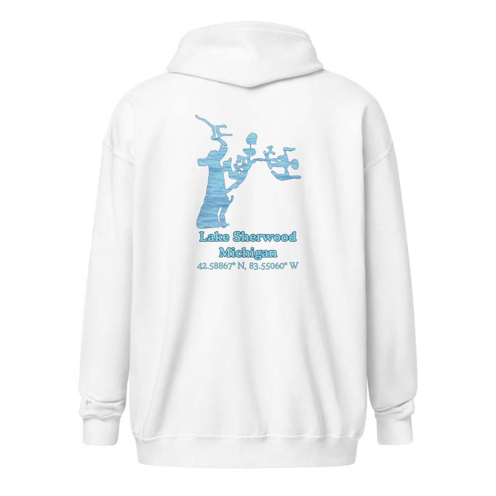 Lake Sherwood Unisex Zip Hoodie