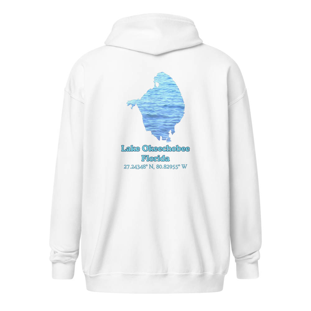 Lake Okeechobee Unisex Zip Hoodie