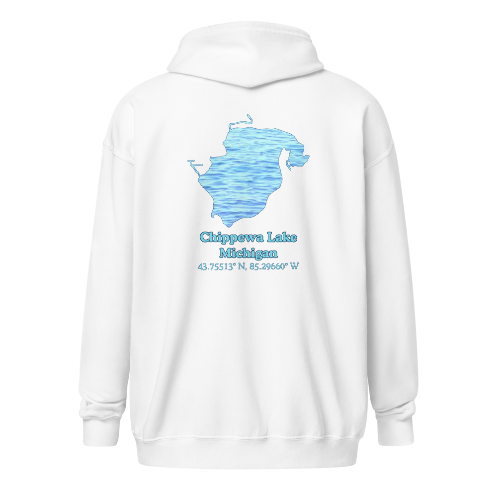 Chippewa Lake Unisex Zip Hoodie