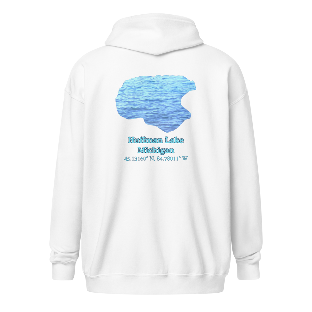 Huffman Lake Unisex Zip Hoodie