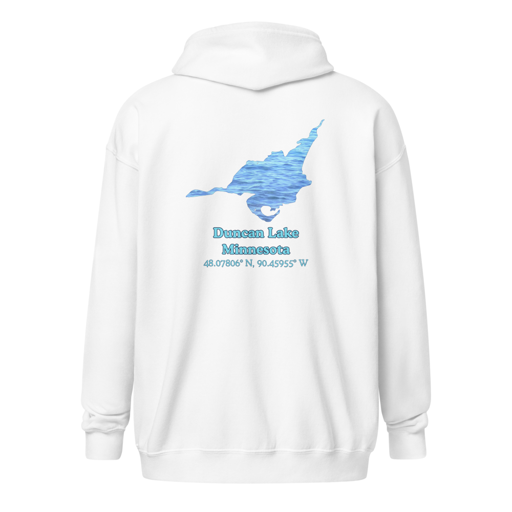 Duncan Lake Unisex Zip Hoodie