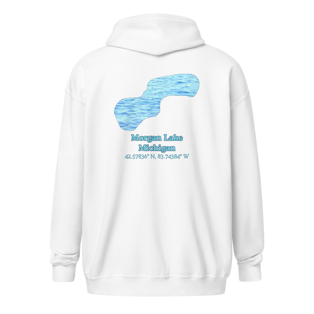 Morgan Lake Unisex Zip Hoodie