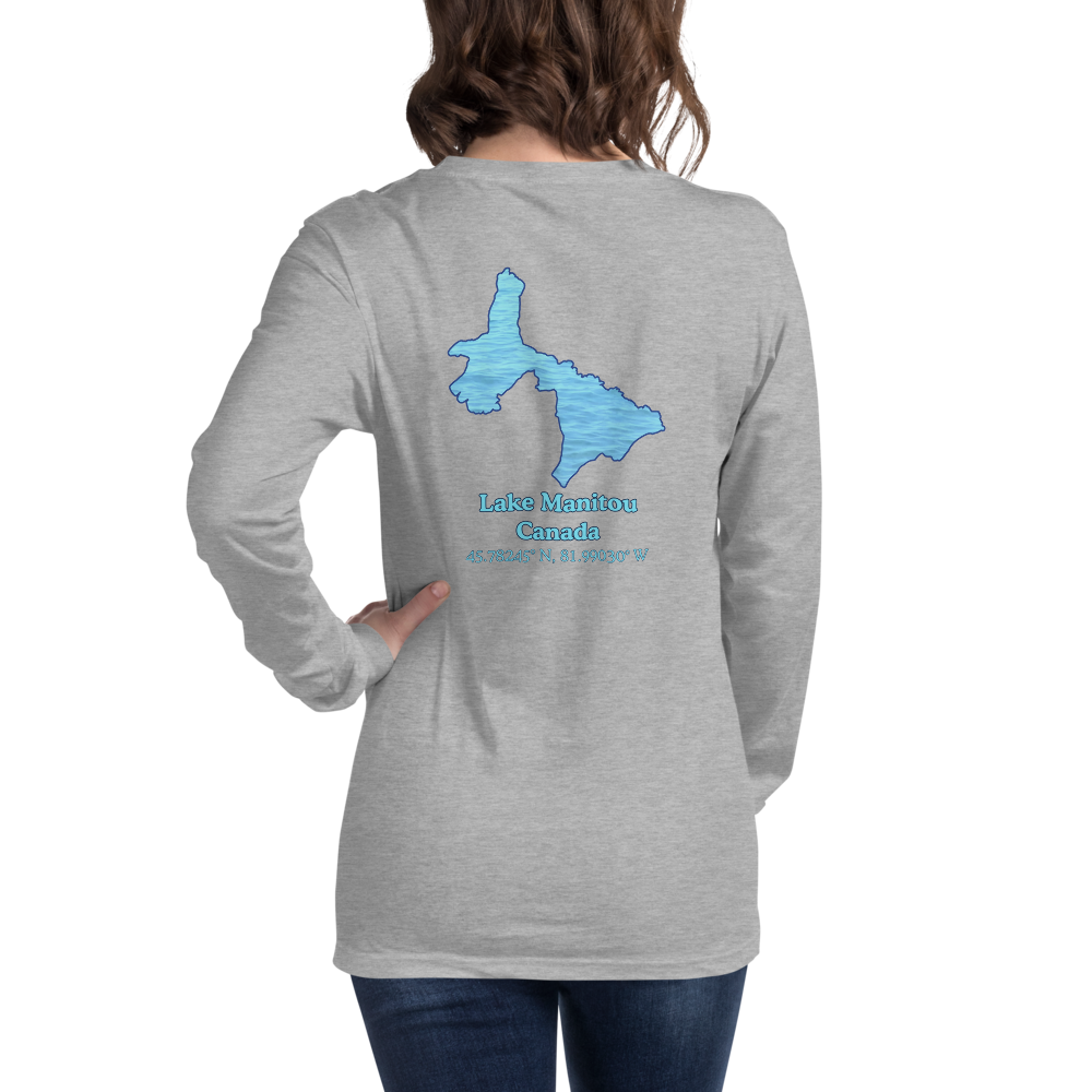 Lake Manitou Long Sleeve Unisex T-shirt