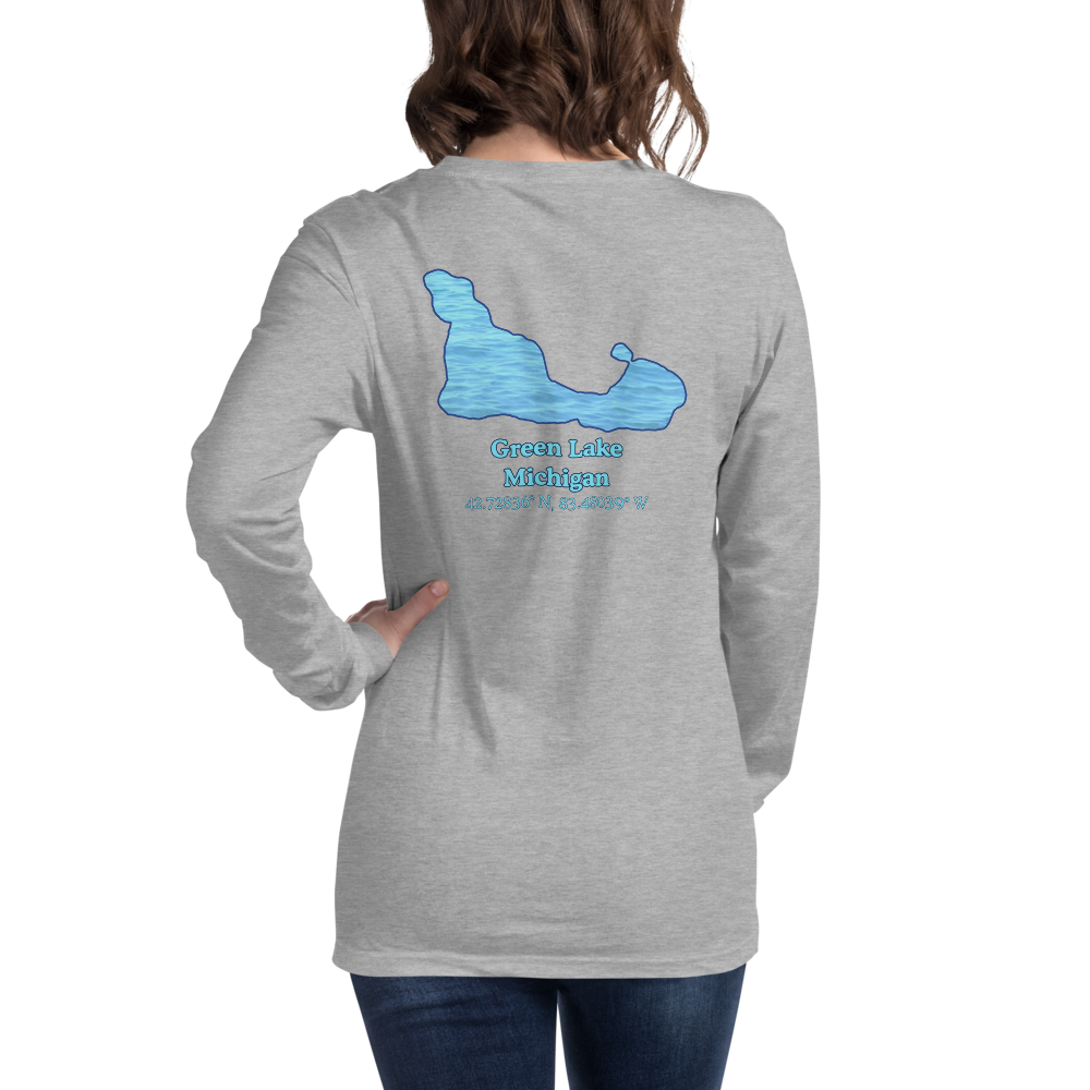 Green Lake Long Sleeve Unisex T-shirt