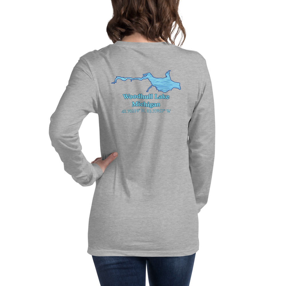 Woodhull Lake Long Sleeve Unisex T-shirt
