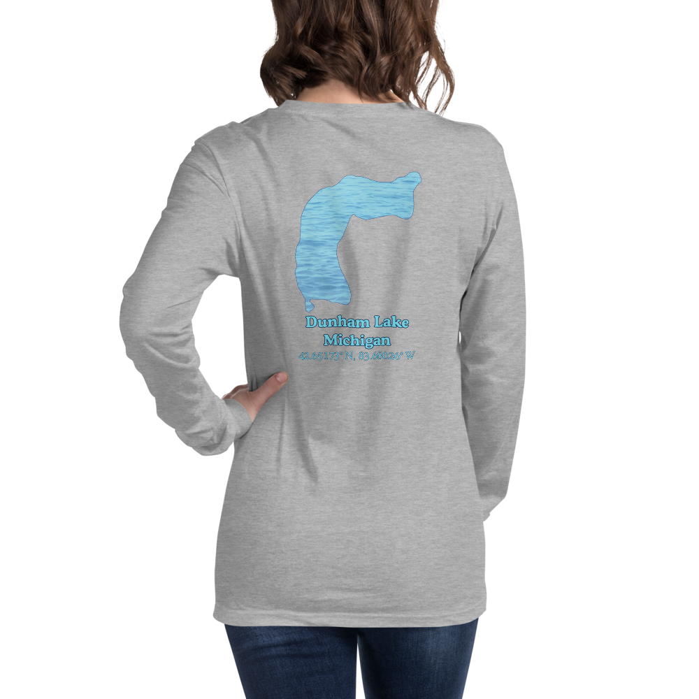 Dunham Lake Long Sleeve Unisex T-shirt
