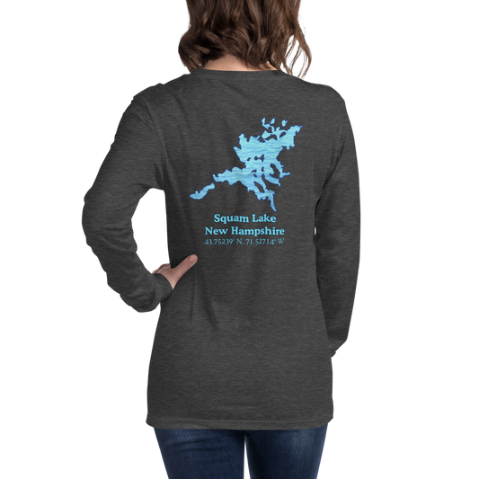 Squam Lake Long Sleeve Unisex T-shirt