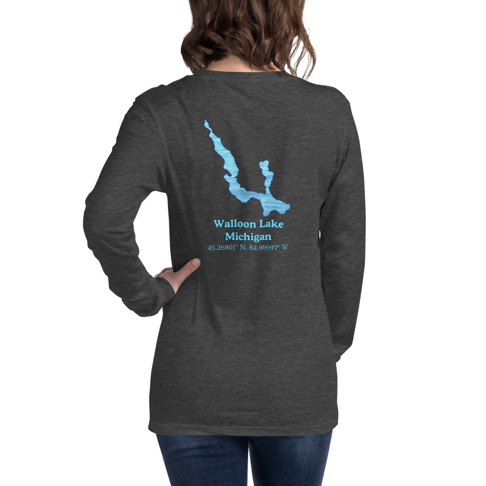 Walloon Lake Long Sleeve Unisex T-shirt