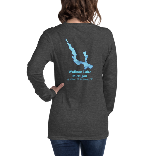 Walloon Lake Long Sleeve Unisex T-shirt