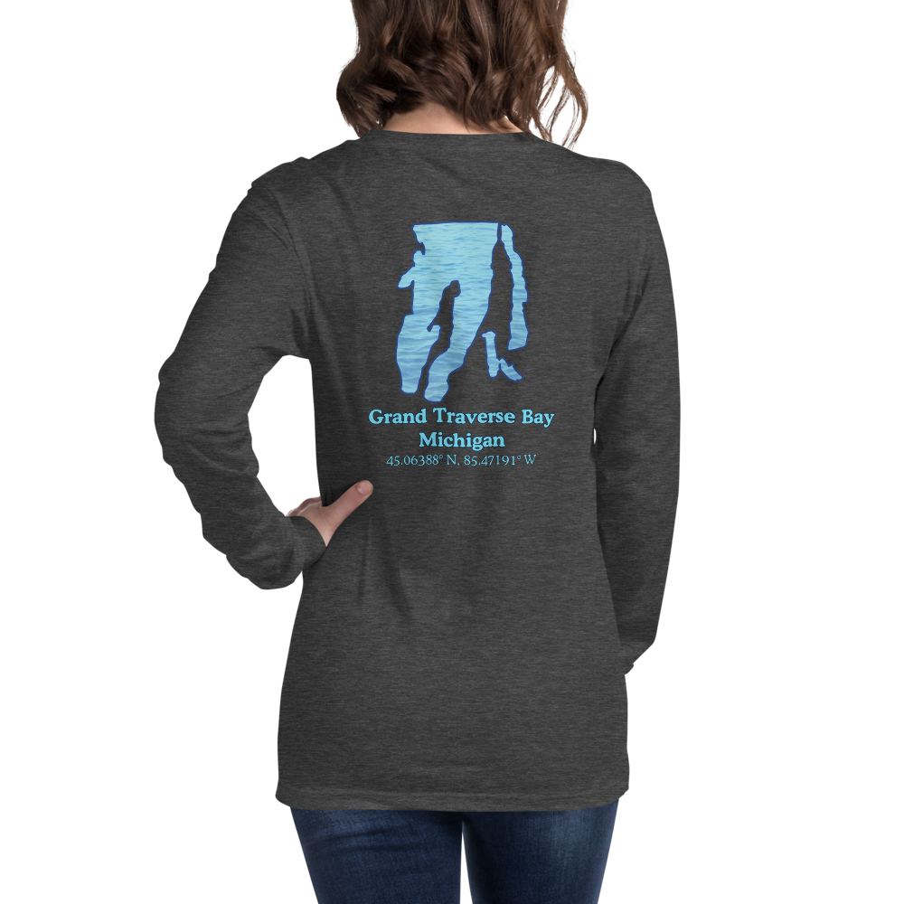 Grand Traverse Bay Long Sleeve Unisex T-shirt