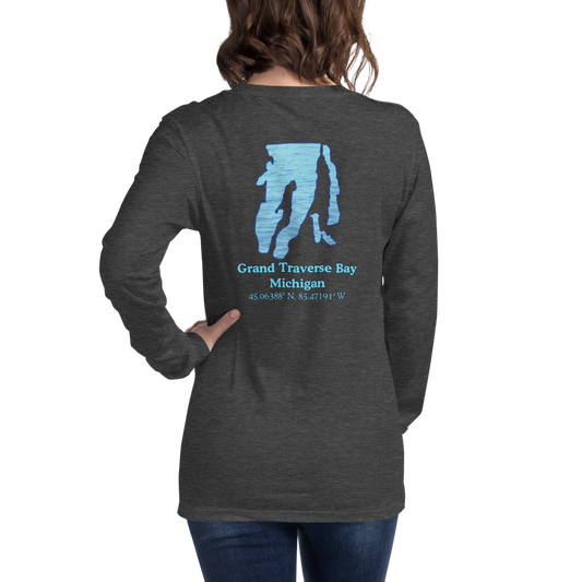 Grand Traverse Bay Long Sleeve Unisex T-shirt
