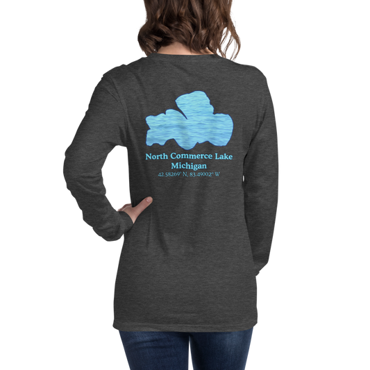 North Commerce Lake Long Sleeve Unisex T-shirt