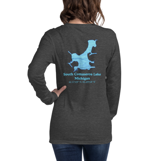 South Commerce Lake Long Sleeve Unisex T-shirt