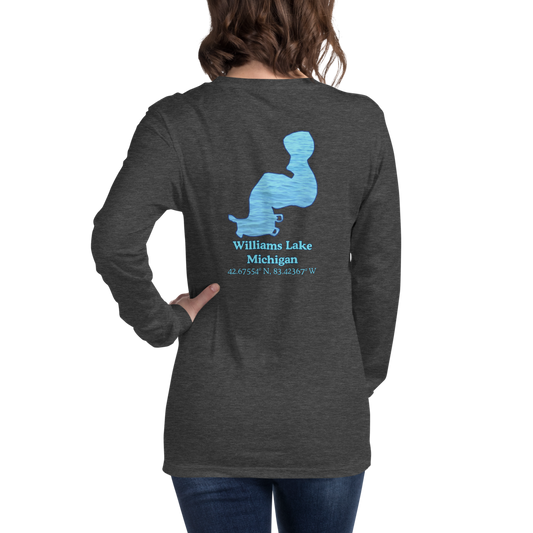 Williams Lake Long Sleeve Unisex T-shirt
