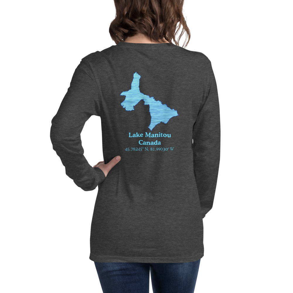 Lake Manitou Long Sleeve Unisex T-shirt