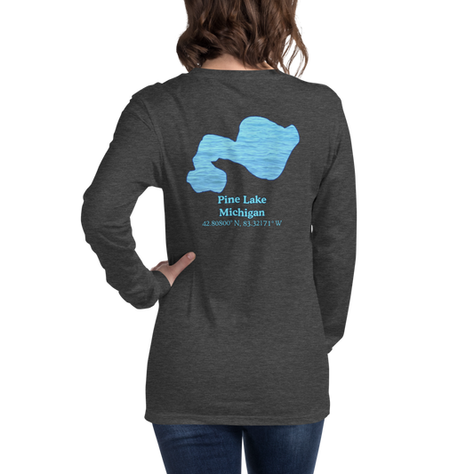 Pine Lake Long Sleeve Unisex T-shirt