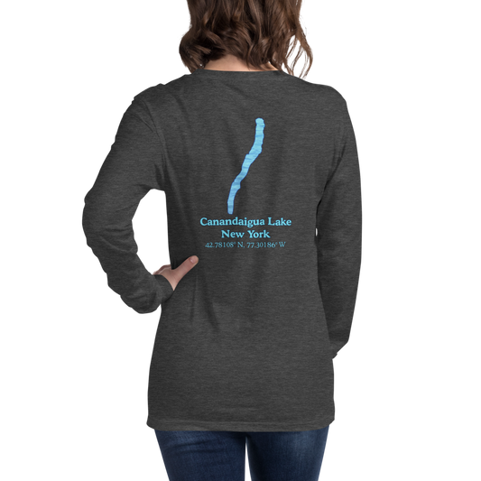 Canandaigua Lake Long Sleeve Unisex T-shirt