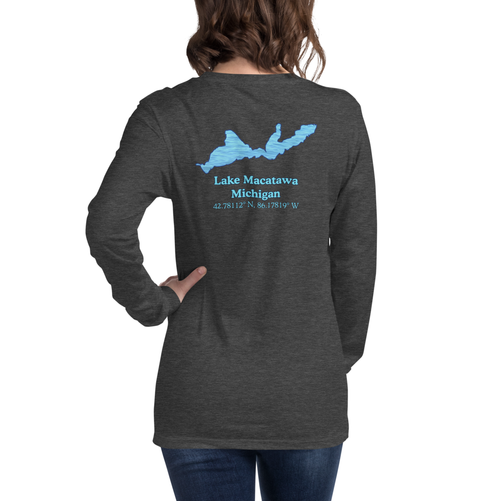 Lake Macatawa Long Sleeve Unisex T-shirt