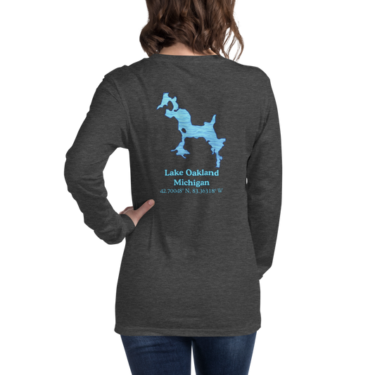Lake Oakland Long Sleeve Unisex T-shirt
