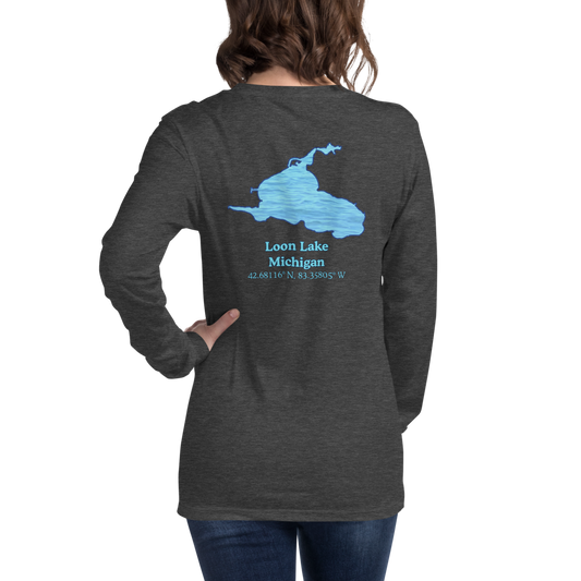 Loon Lake Long Sleeve Unisex T-shirt