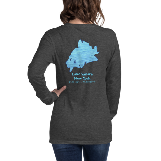 Lake Vanare Long Sleeve Unisex T-shirt