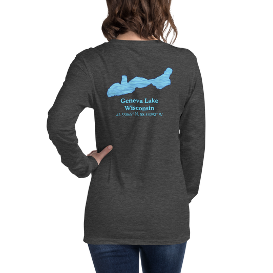 Geneva Lake Long Sleeve Unisex T-shirt