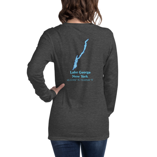 Lake George Long Sleeve Unisex T-shirt