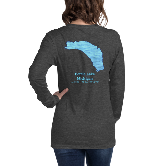 Betsie Lake Long Sleeve Unisex T-shirt