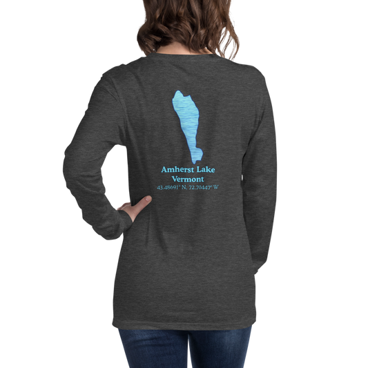 Amherst Lake Long Sleeve Unisex T-shirt