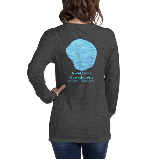 Great Pond Long Sleeve Unisex T-shirt