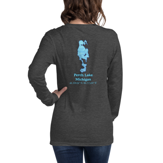 Perch Lake Long Sleeve Unisex T-shirt