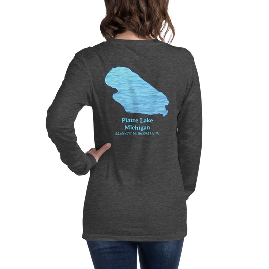 Platte Lake Long Sleeve Unisex T-shirt