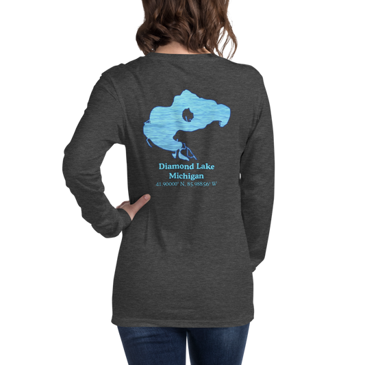 Diamond Lake Long Sleeve Unisex T-shirt